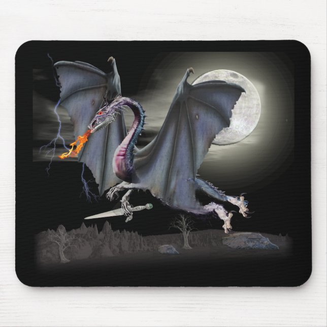 Alfombrilla De Ratón Dragones (Frente)