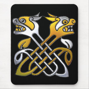 Alfombrilla De Ratón Dragones célticos