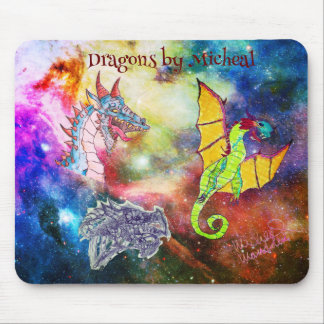 Alfombrilla De Ratón Dragones de Micheal Mousepad