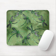 Dragonflies alga púrpura