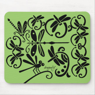 Alfombrilla De Ratón Dragonflies Mousepad