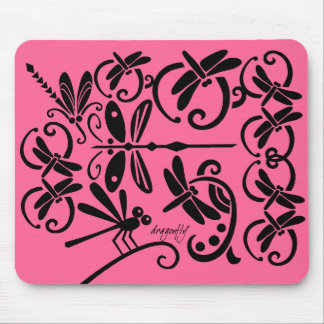 Alfombrilla De Ratón Dragonflies Mousepad