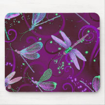 Dragonflies Purple Dreams