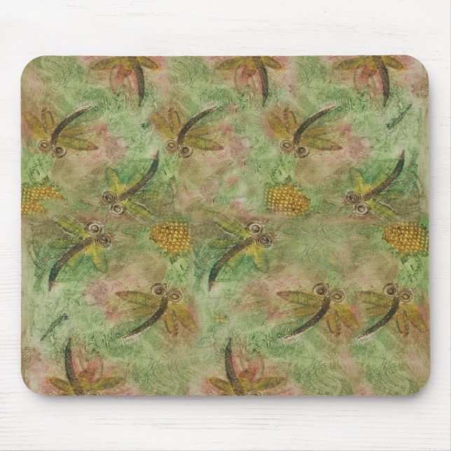 Alfombrilla De Ratón Dragonfly Cotton Candy (Frente)