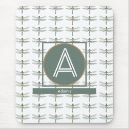 Alfombrilla De Ratón DRAGONFLY DE TRENDY BLANCO personalizado