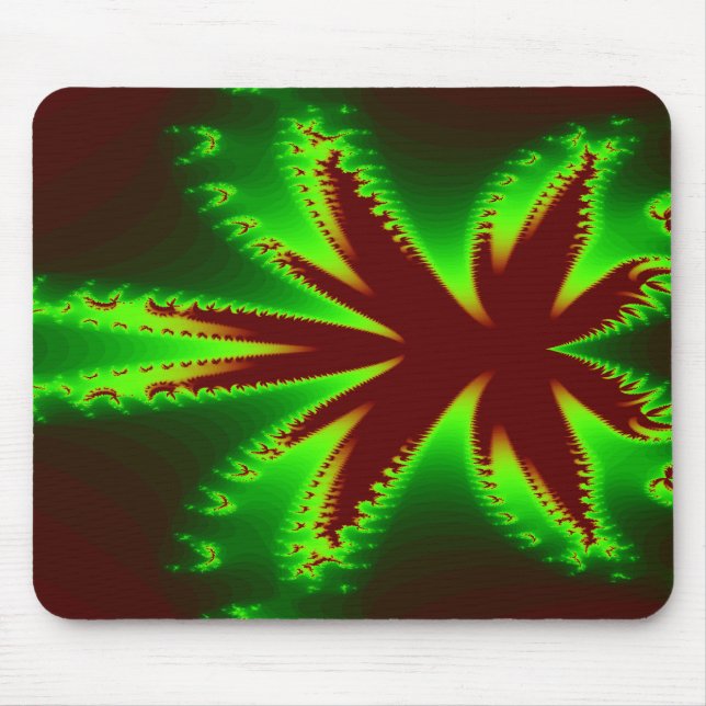 Alfombrilla De Ratón Dragonfly en llamas Mousepad (Frente)
