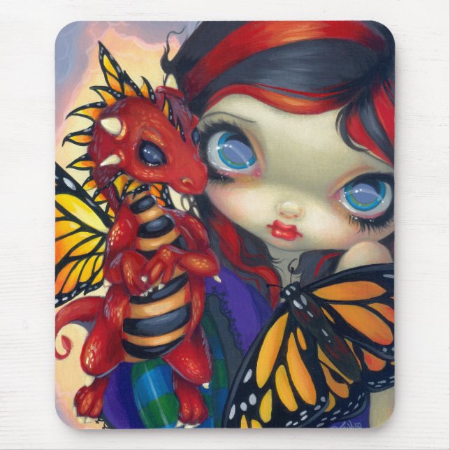 Alfombrilla De Ratón "Dragonling querido III" Mousepad (Frente)