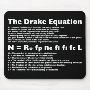 Alfombrilla De Ratón Drake_Equation