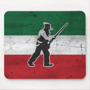 Alfombrilla De Ratón Drapeau Québec y Patriote Henri Julien érodé