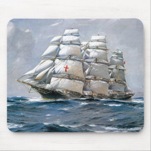 Alfombrilla De Ratón Dreadnought Sailing Clipper
