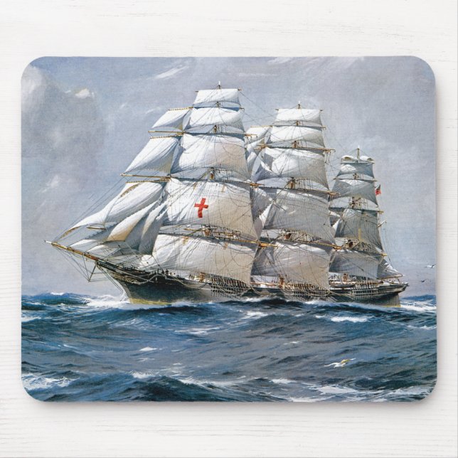 Alfombrilla De Ratón Dreadnought Sailing Clipper (Frente)
