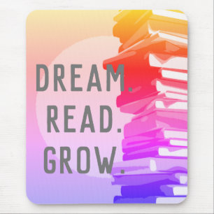 Alfombrilla De Ratón Dream.Read.Grow. Mousepad