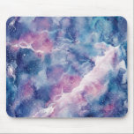 Alfombrilla De Ratón Dreamy Watercolor Galaxy & Stars Mouse Pad<br><div class="desc">Transform your workspace into a cosmic dream with this stunning watercolor galaxy mouse pad. Featuring a fluid blend of deep indigo, soft pink, and vibrant purple hues, accented with delicate hand-painted stars and celestial nebulae. This artistic desk accessory combines a mystical aesthetic with high-quality performance. Perfect for gamers, creators, or...</div>