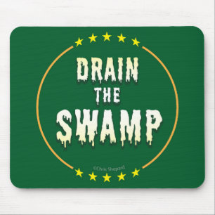 Alfombrilla De Ratón DREIN THE SWAMP Stop Malos burócratas y políticos