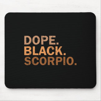 Alfombrilla De Ratón Drogas Negro Escorpio Melanina Africano Zodiaco Es