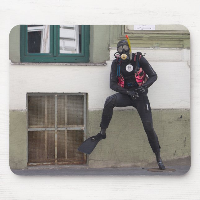 Alfombrilla De Ratón Dry Scuba Diver (Frente)