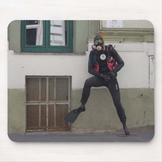 Alfombrilla De Ratón Dry Scuba Diver (Frente)