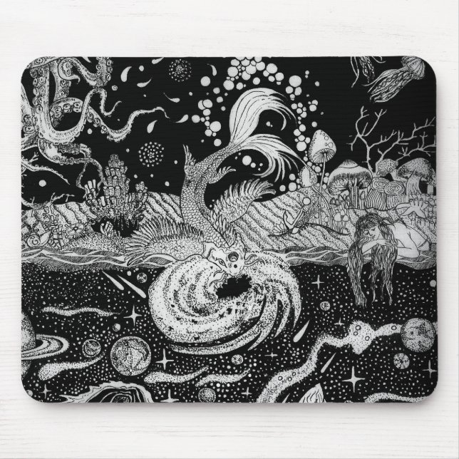 Alfombrilla De Ratón Dualidad del Abismo (Frente)