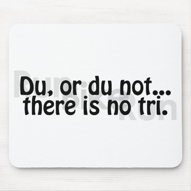 Alfombrilla De Ratón Duathlon Mousepad (Frente)