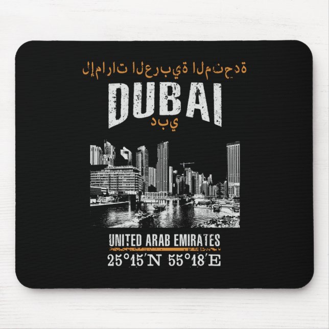 Alfombrilla De Ratón Dubai (Frente)