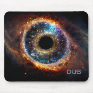 Alfombrilla De Ratón Dubman Designs: Ojo Universal, Galaxia Celestial