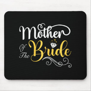 Alfombrilla De Ratón Ducha de Boda de la Madre de la Novia 