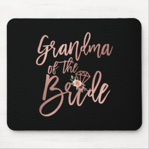 Alfombrilla De Ratón Ducha de boda para la abuela de la novia de la nov
