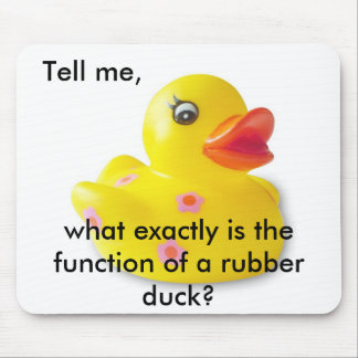 Alfombrilla De Ratón Duckie de goma Mousepad
