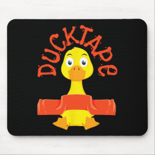 Alfombrilla De Ratón Ducktape Duck Funny Ducks Cuálido Granja Adorable