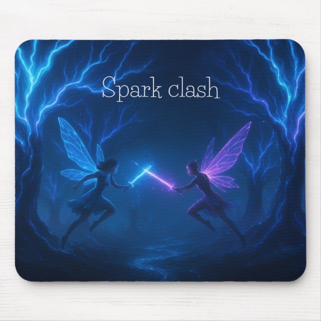Alfombrilla De Ratón Duel Mousepad, lechero eléctrico (Frente)
