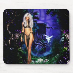 Alfombrilla De Ratón Duende 1 Mousepad de la fantasía