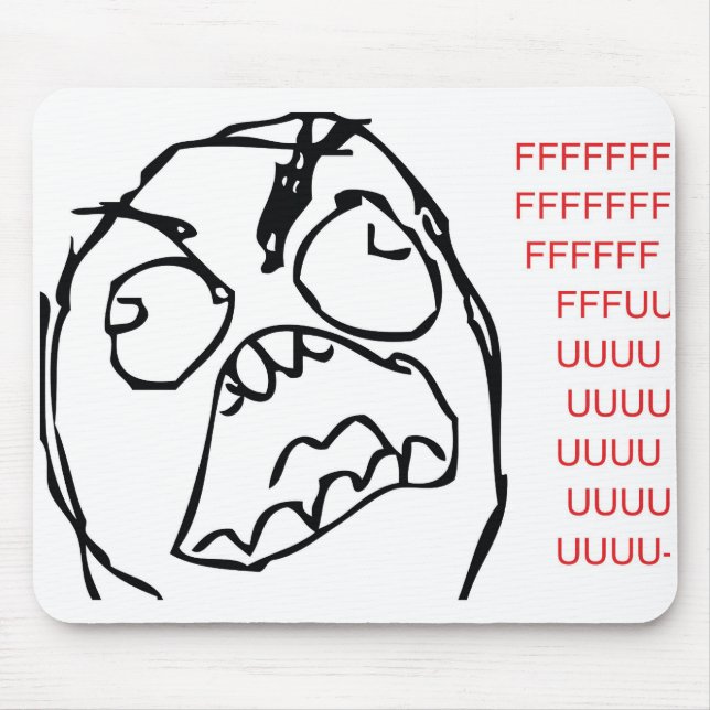 Alfombrilla De Ratón Duende de la rabia (Frente)