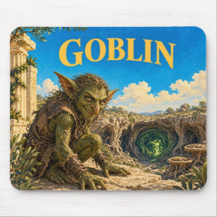 Alfombrilla De Ratón Duende, Monstruo de Fantasía Gótica