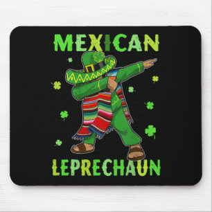 Alfombrilla De Ratón Duenende Mexicano Divertido Bailando Dab En México