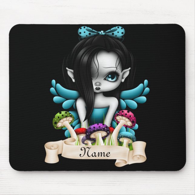 Alfombrilla De Ratón Dulce 16 5 Mousepad-azules adaptables (Frente)