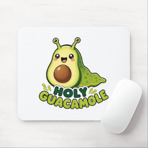 Alfombrilla De Ratón Dulce Kawaii Santo Guacamole Babosa Dibujo Animado