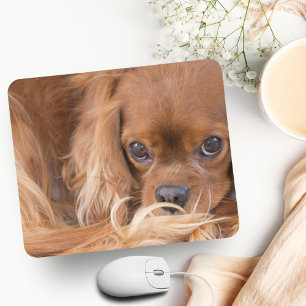 Alfombrilla De Ratón Dulce Ruby Cavalier King Charles Spaniel