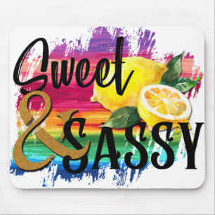 Alfombrilla De Ratón Dulce y Sassy