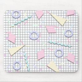 Alfombrilla De Ratón Dulces Pastel Geo Impresión de los 80