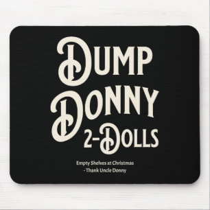 Alfombrilla De Ratón Dump donny 2 muñecas dos muñecas Trump Humor sobre