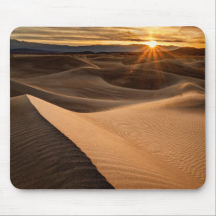 Alfombrilla De Ratón Dunas de arena dorada, Valle de la Muerte, CA