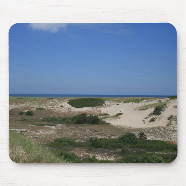 Alfombrilla De Ratón Dunas de arena en Cape Cod Mousepad (Frente)