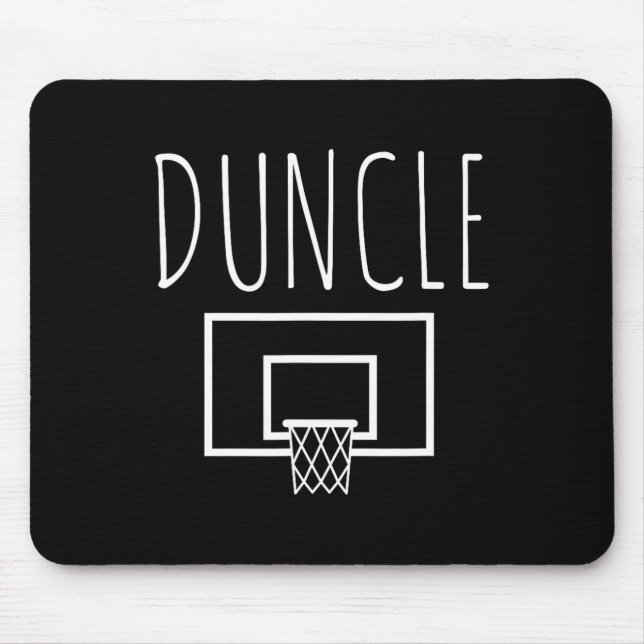 Alfombrilla De Ratón Duncle Fun Tío De Baloncesto (Frente)