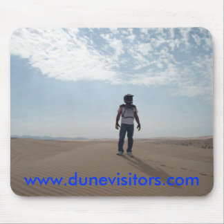 Alfombrilla De Ratón dunevisitor encima de las dunas, w… - Modificado