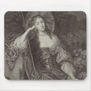 Alfombrilla De Ratón Duquesa de Barbara de Cleaveland (1641-1709) como