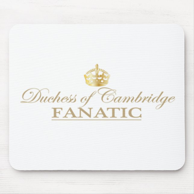Alfombrilla De Ratón Duquesa del fanático de Cambridge (Frente)