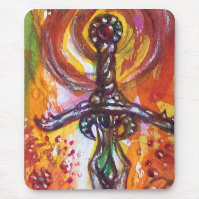 ALFOMBRILLA DE RATÓN DURENDAL , ROMÁNTICO Y ANGEL (Frente)