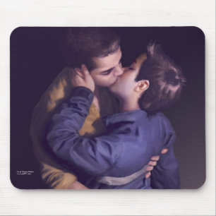 Alfombrilla De Ratón Duro - apenas el beso (cojín de ratón)