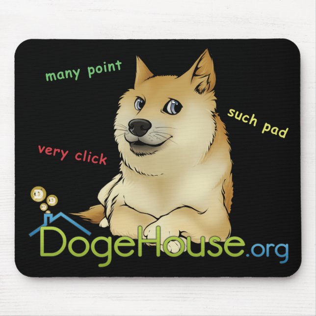 Alfombrilla De Ratón Dux Meme Mousepad de Dogehouse (Frente)