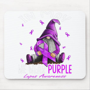 Alfombrilla De Ratón Dy En Mayo Usamos El Mes De Conciencia Del Lupus M